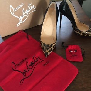 Christian Louboutin “Pigalle Follies” Patent Pumps